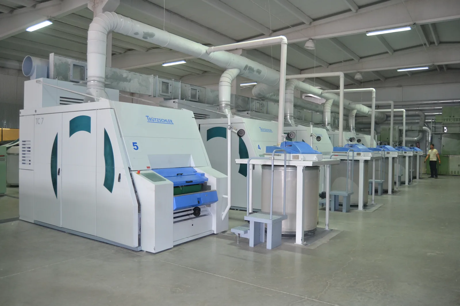 Kavak Tekstil makine parkı